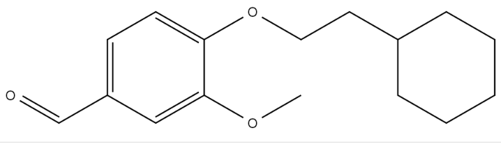 4-(2-cyclohexylethoxy)-3-methoxy-Benzaldehyde