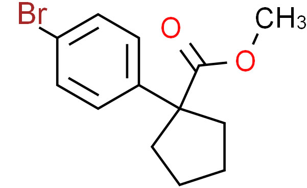 METHYL 1-(4-BROMOPHENYL)CYCLOPENTANE-1-CARBOXYLATE