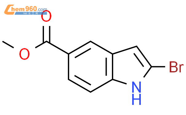 1H-Indole-5-carboxylic acid, 2-bromo-, methyl ester