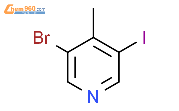 3-bromo-5-iodo-4-methylpyridine