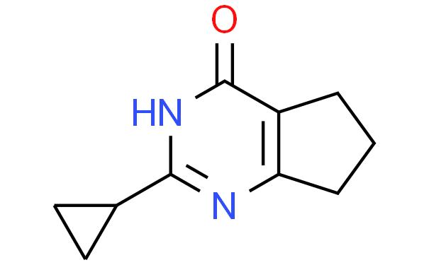 2-环丙基-3h,4h,5h,6h,7h-环戊a[d]嘧啶-4-酮