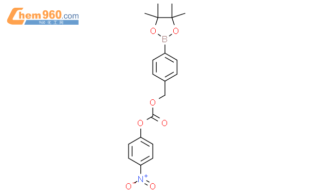 4-Nitrophenyl [4-(4,4,5,5-tetramethyl-1,3,2-dioxaborolan-2-yl)phenyl]methyl carbonate