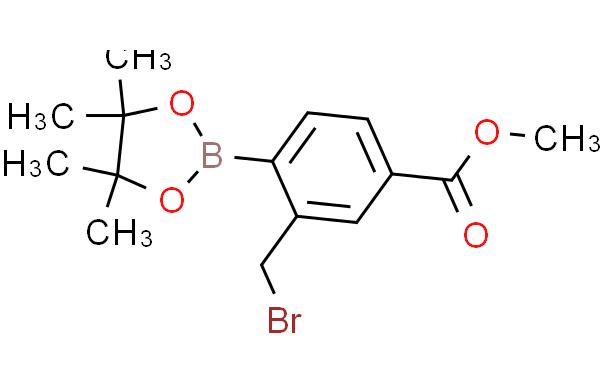 Methyl3-(bromomethyl)-4-(4,4,5,5-tetramethyl-1,3,2-dioxaborolan-2-yl)benzoate
