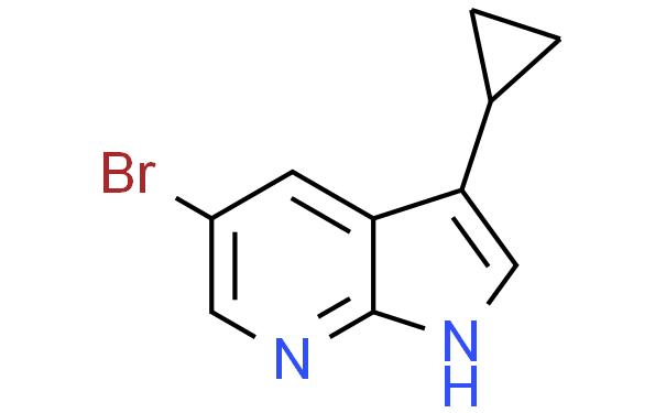 5-bromo-3-cyclopropyl-1H-pyrrolo[2,3-b]pyridine