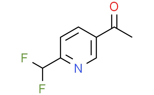 1-(6-(Difluoromethyl)pyridin-3-yl)ethan-1-one