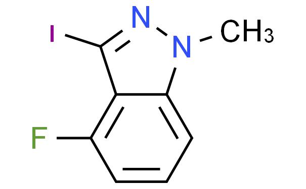4-FLUORO-3-IODO-1-METHYL-1H-INDAZOLE