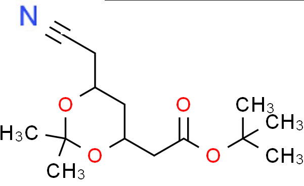 (4R,6R)-tert-Butyl-6-cyanomethyl-2,2-dimethyl-1,3-dioxane-4-acetate