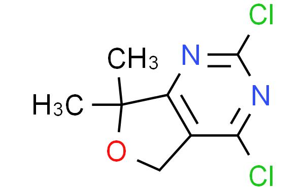 2,4-二氯-7,7-二甲基-5,7-二氢呋喃[3,4-D]嘧啶