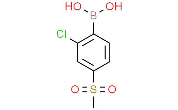 2-CHLORO-4-METHYLSULFONYLPHENYLBORONIC ACID