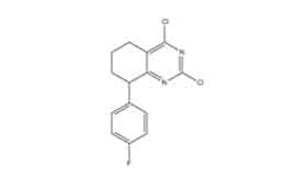 2,4-dichloro-8-(4-fluorophenyl)-5,6,7,8-tetrahydroquinazoline