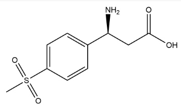 Benzenepropanoic acid, β-amino-4-(methylsulfonyl)-, (βS)-
