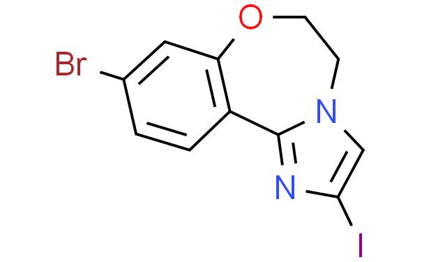 IMidazo[1,2-d][1,4]benzoxazepine,9-broMo-5,6-dihydro-2-iodo-