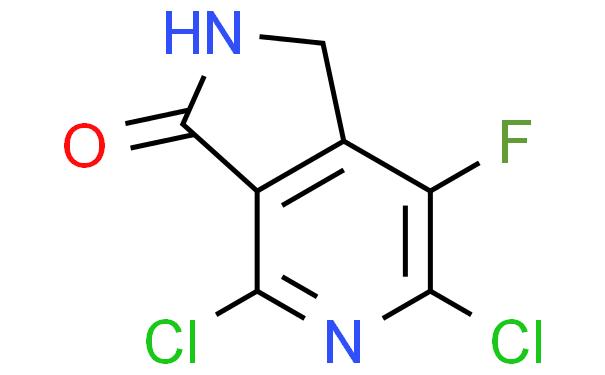 4,6-二氯-7-氟-1H-吡咯并[3,4-C]吡啶-3(2H)-酮