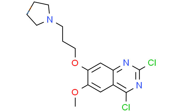 2,4-dichloro-6-methoxy-7-(3-pyrrolidin-1-ylpropoxy)quinazoline
