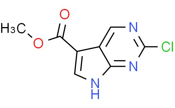 2-chloro-7H-Pyrrolo[2,3-d]pyriMidine-5-carboxylic acid Methyl ester