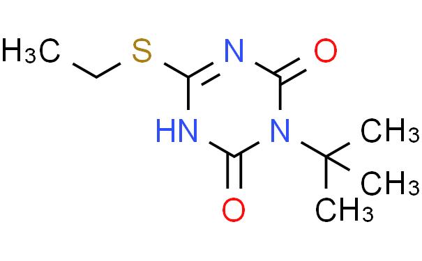 1,3,5-Triazine-2,4(1H,3H)-dione, 3-(1,1-dimethylethyl)-6-(ethylthio)-