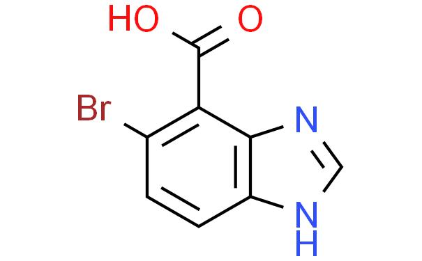5-bromo-1H-benzimidazole-4-carboxylic acid