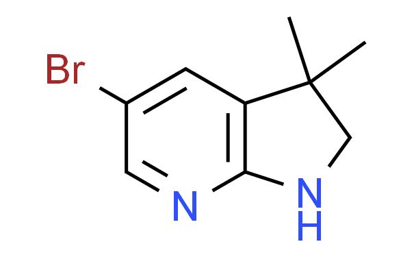 5-溴-3,3-二甲基-2,3-二氢-1H-吡咯并[2,3-B]吡啶