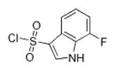 1H-Indole-3-sulfonyl chloride, 7-fluoro-