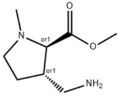 rel-(3S)-3-(Aminomethyl)-1-methyl-D-proline methyl ester