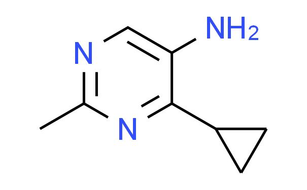 4-cyclopropyl-2-methylpyrimidin-5-amine