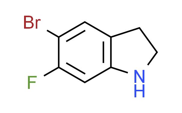 5-Bromo-6-fluoro-2,3-dihydro-1H-indole