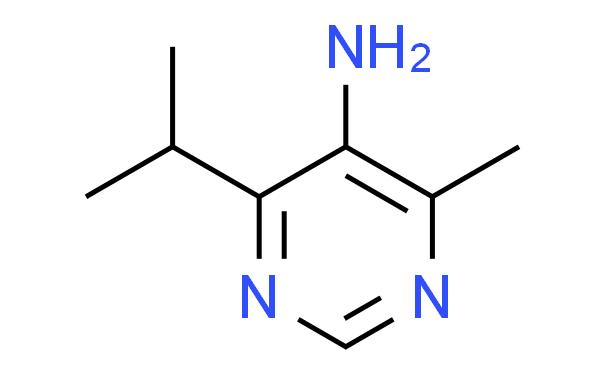 5-Pyrimidinamine, 4-methyl-6-(1-methylethyl)-