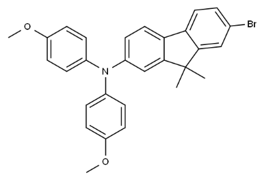 7-Bromo-N,N-bis(4-methoxyphenyl)-9,9-dimethyl-9H-fluoren-2-amine