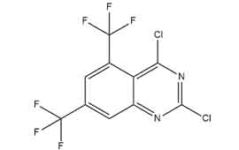 2,4-dichloro-5,7-bis(trifluoromethyl)quinazoline