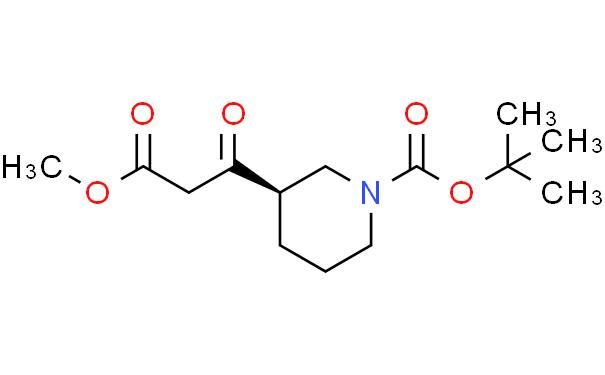 (R)-Tert-Butyl 3-(3-Methoxy-3-Oxopropanoyl)Piperidine-1-Carboxylate