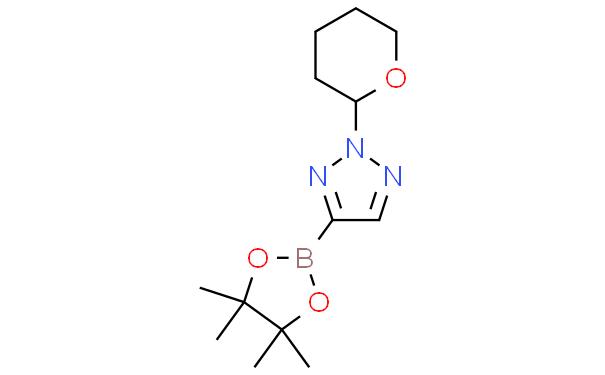 2-(oxan-2-yl)-4-(tetramethyl-1,3,2-dioxaborolan-2-yl)-2H-1,2,3-triazole