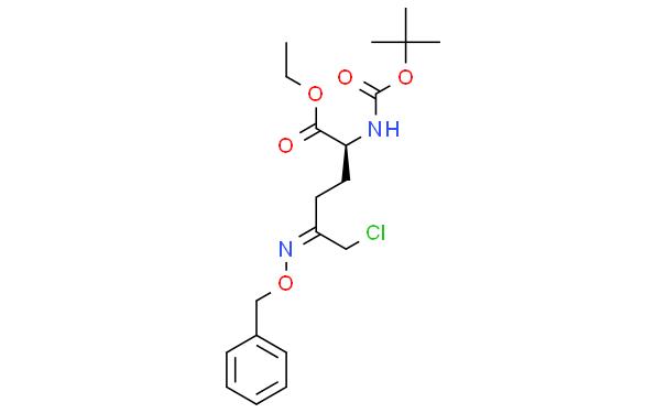 (S)-ethyl 4-(chloromethyl)-11,11-dimethyl-9-oxo-1-phenyl-2,10-dioxa-3,8-diazadodec-3-ene-7-carboxylate