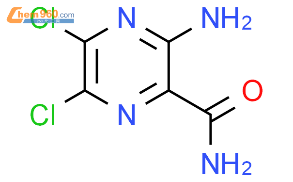 3-aMino-5,6-dichloropyrazine-2-carboxaMide