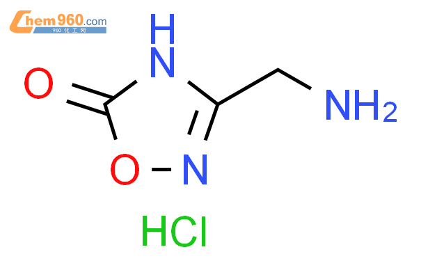 3-(aminomethyl)-2,5-dihydro-1,2,4-oxadiazol-5-one hydrochloride