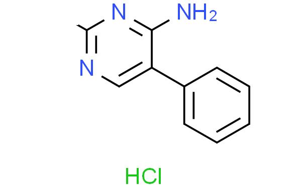 2-methyl-5-phenylpyrimidin-4-amine hydrochloride