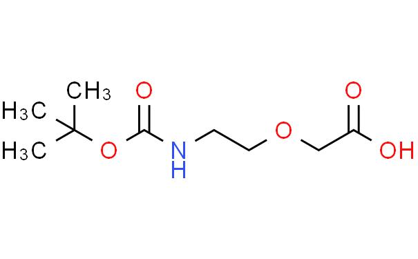 Acetic acid, [2-[[(1,1-dimethylethoxy)carbonyl]amino]ethoxy]- (9CI)