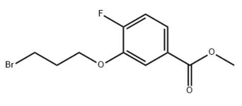 Benzoic acid, 3-(3-bromopropoxy)-4-fluoro-, methyl ester