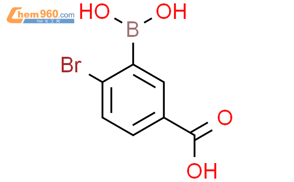 2-Bromo-5-carboxyphenylboronic acid