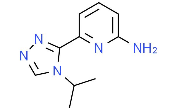 6-(4-isopropyl-4H-1,2,4-triazol-3-yl)pyridin-2-amine