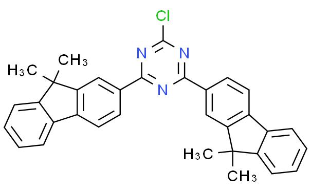 2-chloro-4,6-bis(9,9-dimethyl-9H-fluoren-2yl)-1,3,5-Triazine