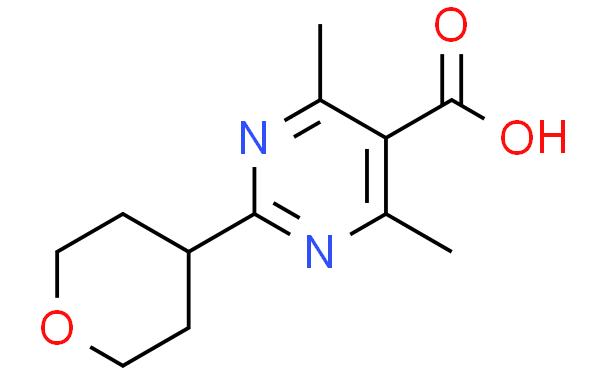 4,6-二甲基-2-(四氢-2H-吡喃-4-基)-5-嘧啶羧酸