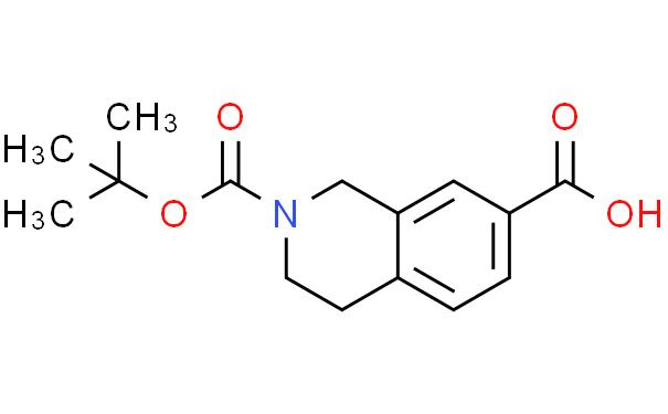 2-(叔丁氧基羰基)-1,2,3,4-四氢异喹啉-7-羧酸