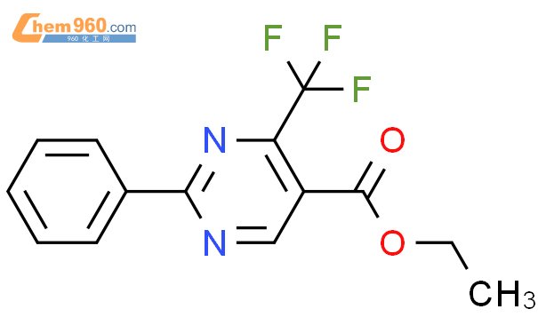ETHYL 2-PHENYL-4-(TRIFLUOROMETHYL)-5-PYRIMIDINECARBOXYLATE