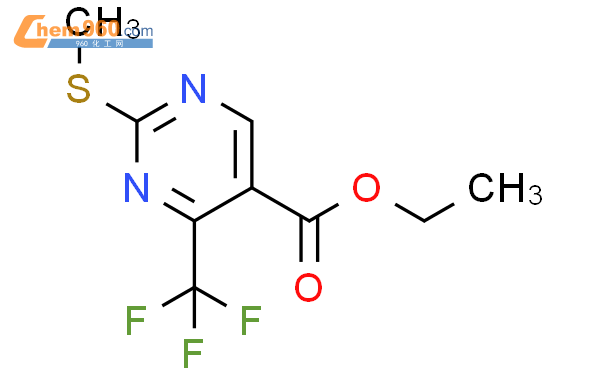 ethyl 2-(methylsulfanyl)-4-(trifluoromethyl)pyrimidine-5-carboxylate
