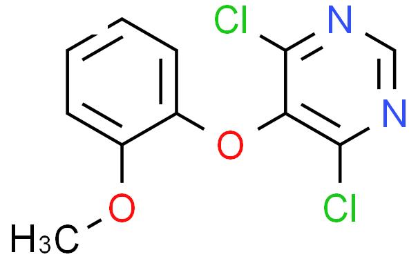 4,6-dichloro-5-(2-methoxyphenoxy)pyrimidine