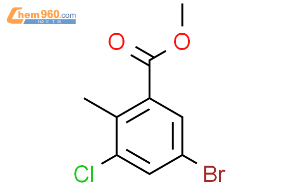 methyl 5-bromo-3-chloro-2-methylbenzoate