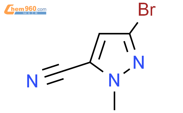 3-bromo-1-methyl-1H-pyrazole-5-carbonitrile