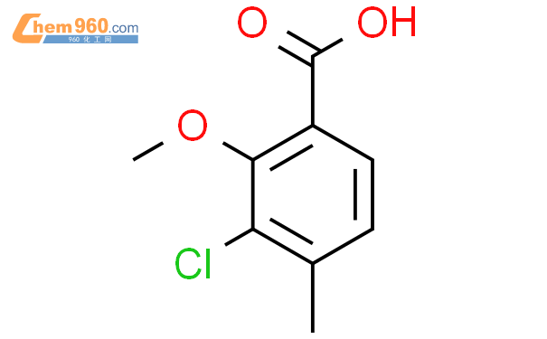 3-chloro-2-methoxy-4-methylbenzoic acid