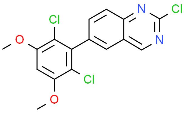 2-氯-6-(2,6-二氯-3,5-二甲氧基苯基)喹唑啉