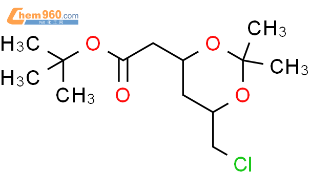 (4R-CIS)-6- 氯甲基 -2,2- 二甲基 -1,3- 二氧戊环 -4- 乙酸叔丁酯（D4）